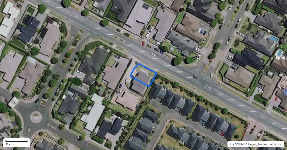 Property context map for 1787 River Road, Flagstaff, Hamilton