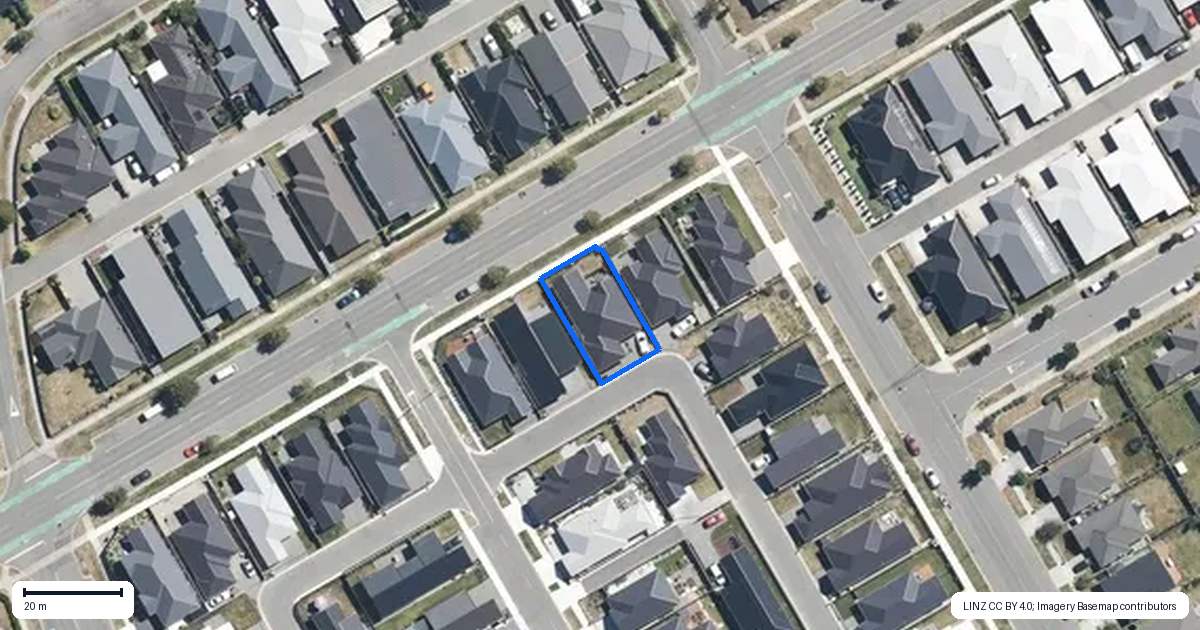 Property context map for 5 Gossett Lane, Pegasus