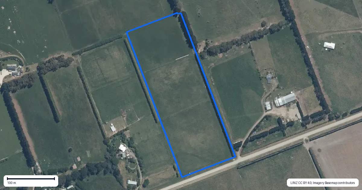 Property context map for 76 Duffs Road, Balcairn, Amberley