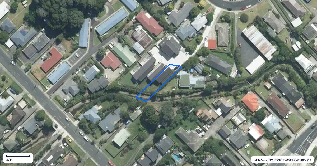Property context map for 40C Evelyn Place, Hillcrest, Auckland