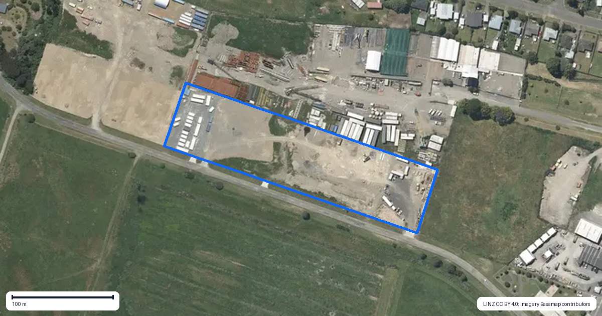Property context map for 161 Riverbank Road Extension, Otaki