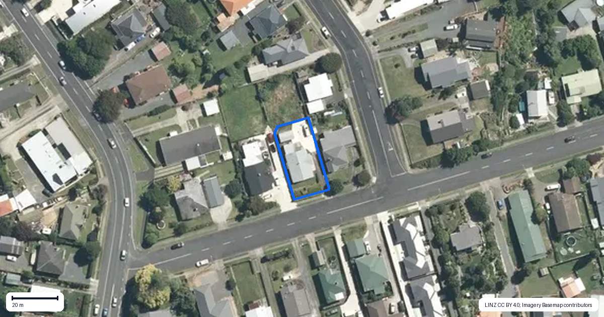 Property context map for 73 Raikes Avenue, Te Awamutu