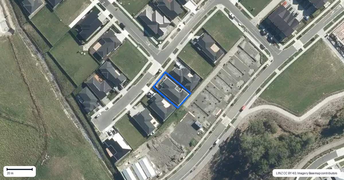 Property context map for 9 Smithson Street, Wainui
