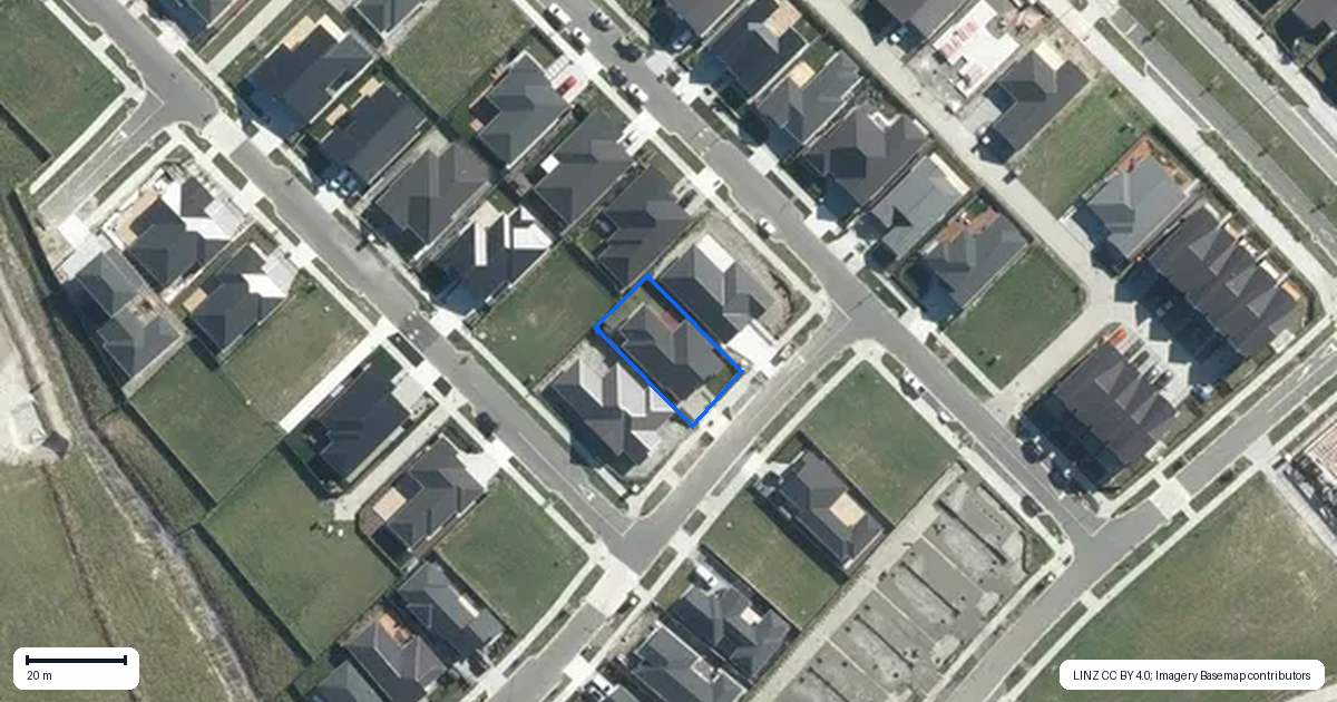 Property context map for 4 Smithson Street, Wainui