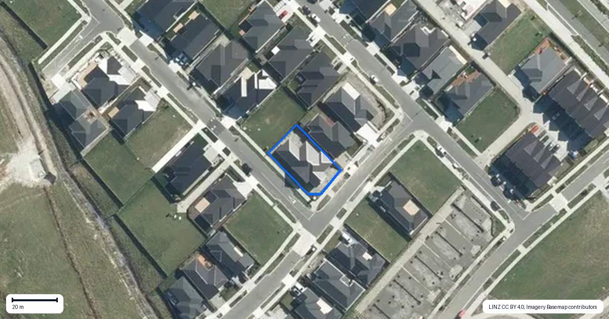 Property context map for 6 Smithson Street, Wainui