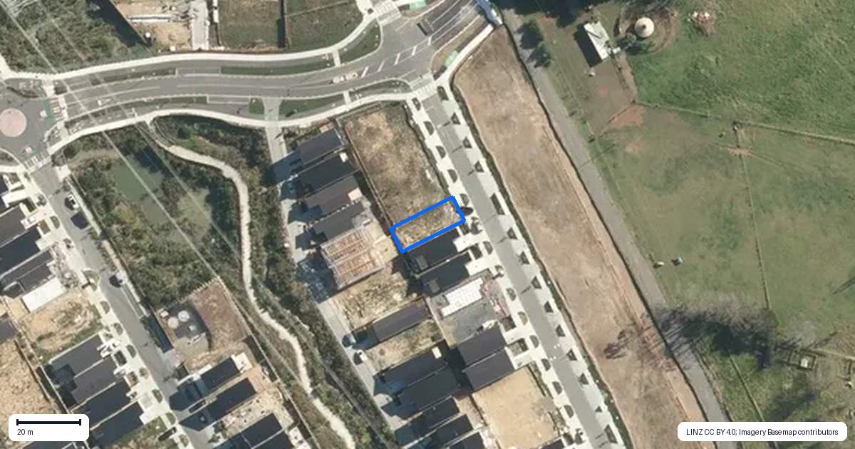 Property context map for 29 Paretao Street, Massey, Auckland