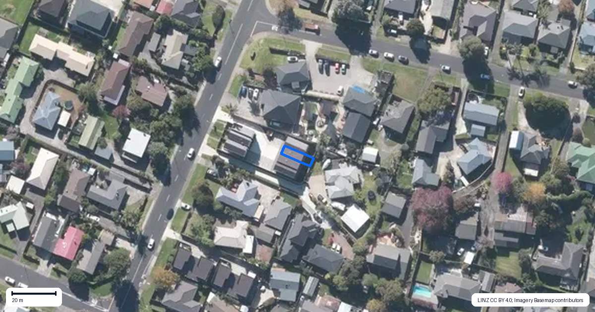 Property context map for 5/112 Moore Street, Howick, Auckland