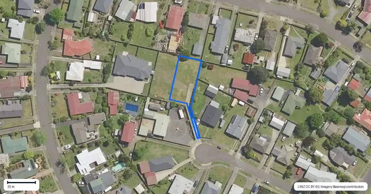 Property context map for 7A Hine Te Ariki Place, Kawerau