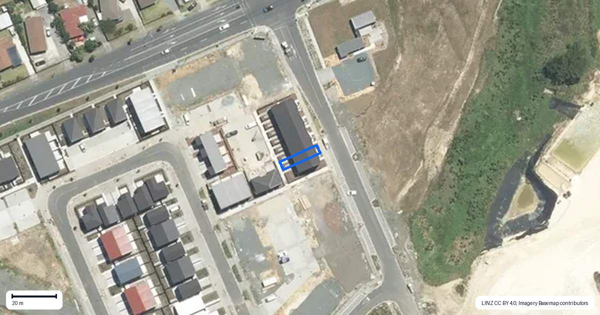 Property context map for 25 Erina Road, Wiri, Auckland