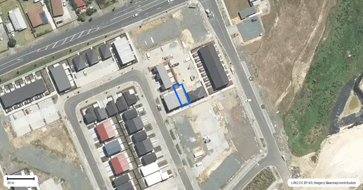 Property context map for 106 Te Tihi Street, Wiri, Auckland