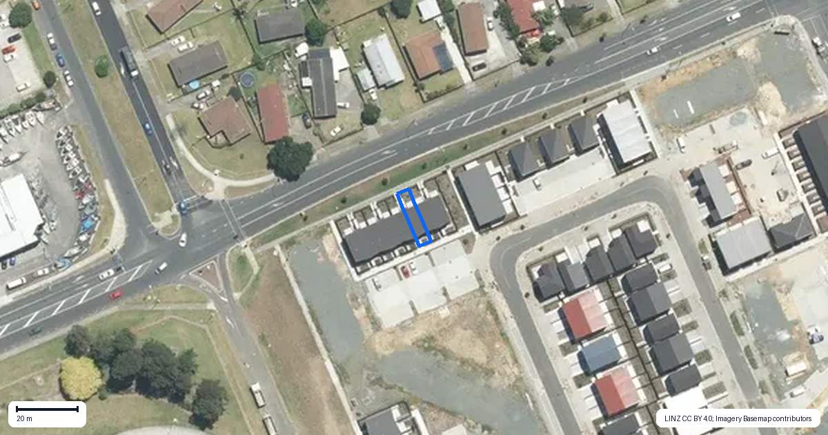 Property context map for 60 Te Tihi Street, Wiri, Auckland