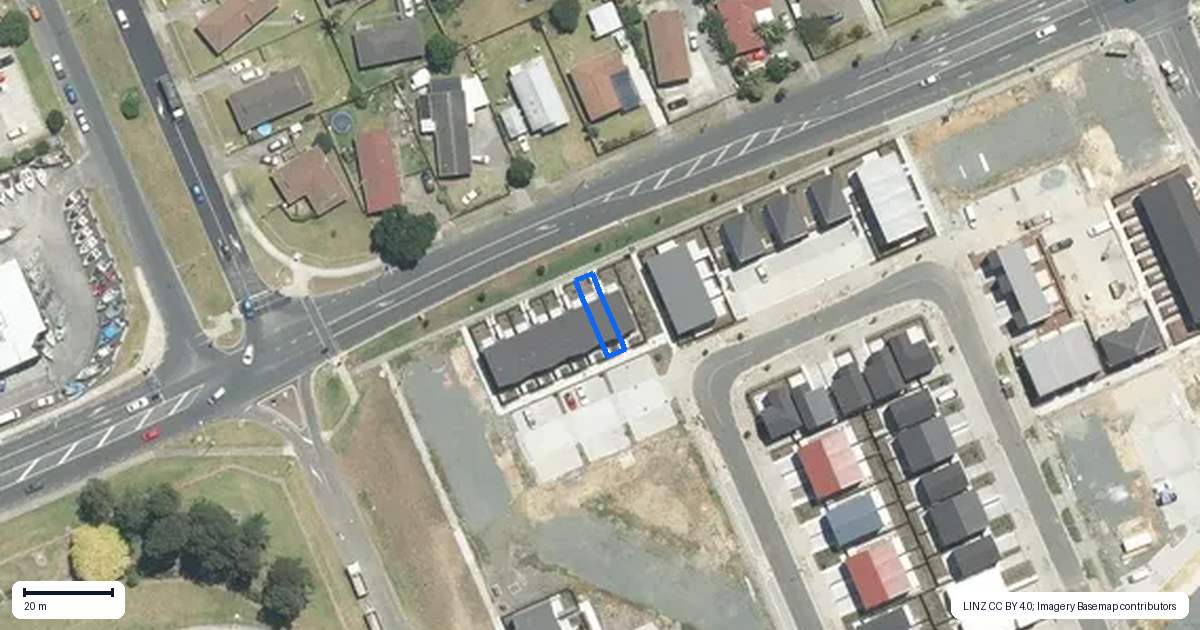 Property context map for 62 Te Tihi Street, Wiri, Auckland