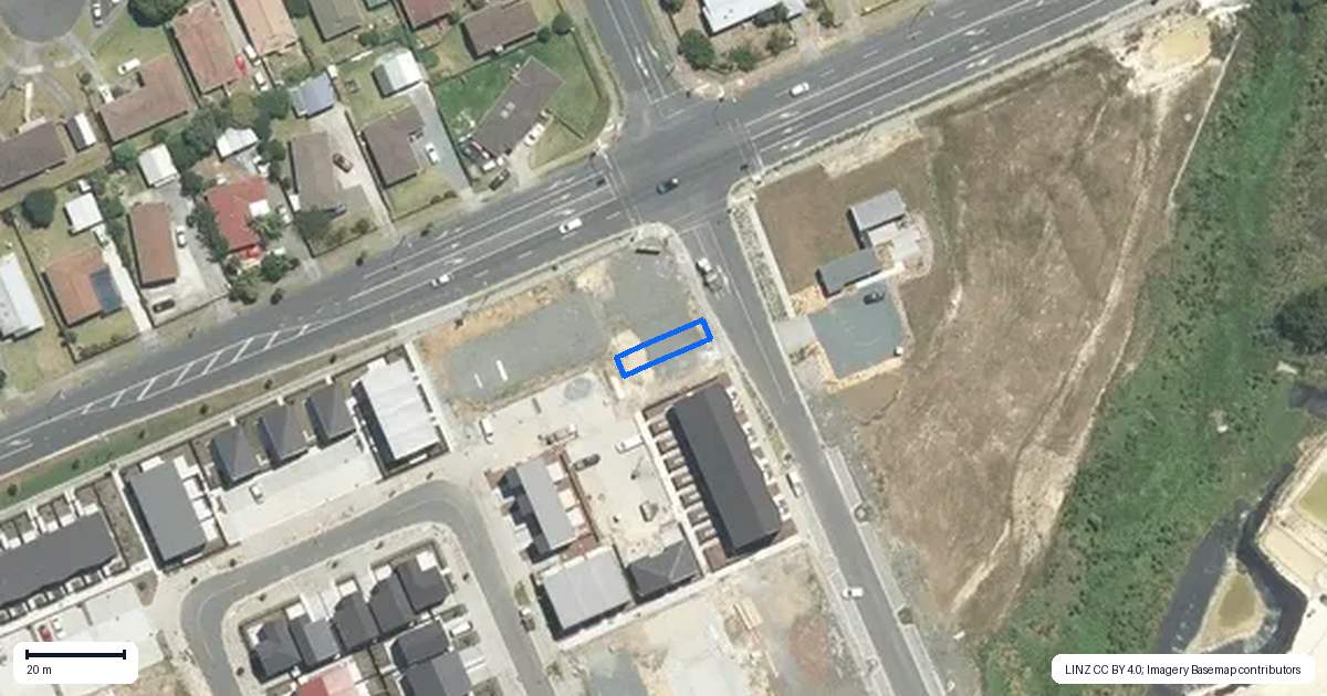 Property context map for 9 Erina Road, Wiri, Auckland