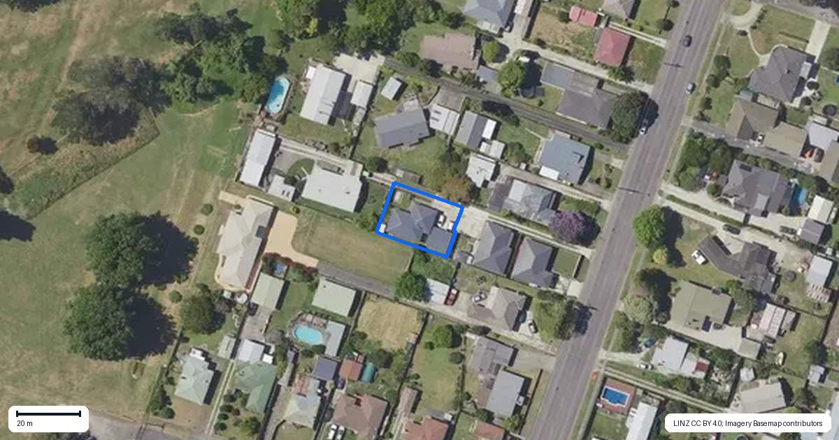 Property context map for 3/79 Chalmers Road, Te Hapara, Gisborne