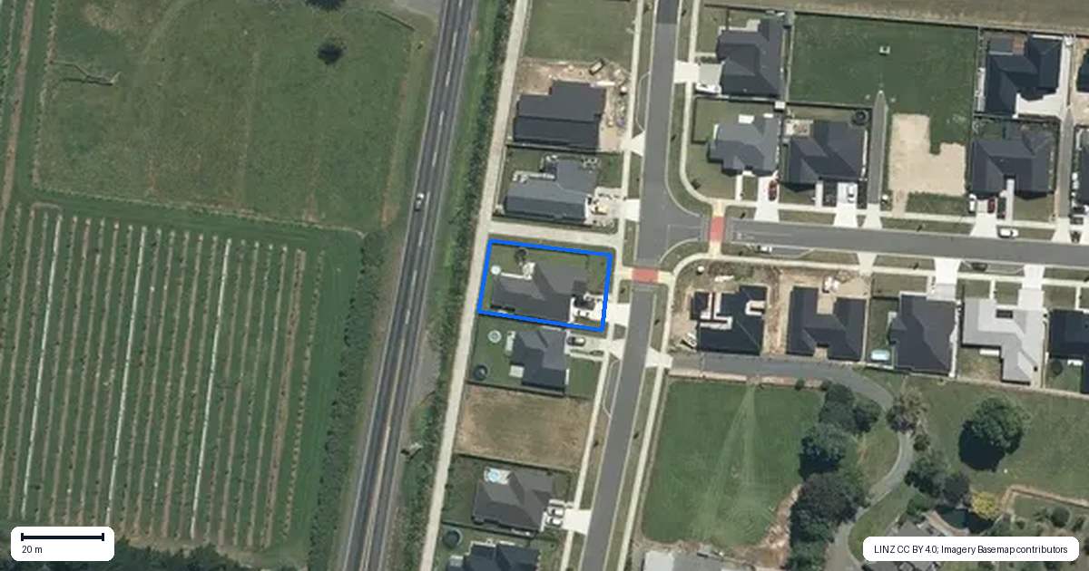 Property context map for 23 Whakahaumako Road, Leamington, Cambridge