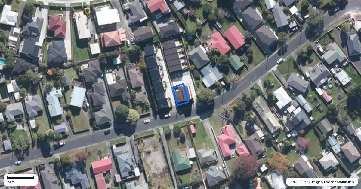 Property context map for 1/22 Coniston Avenue, Te Atatu South, Auckland