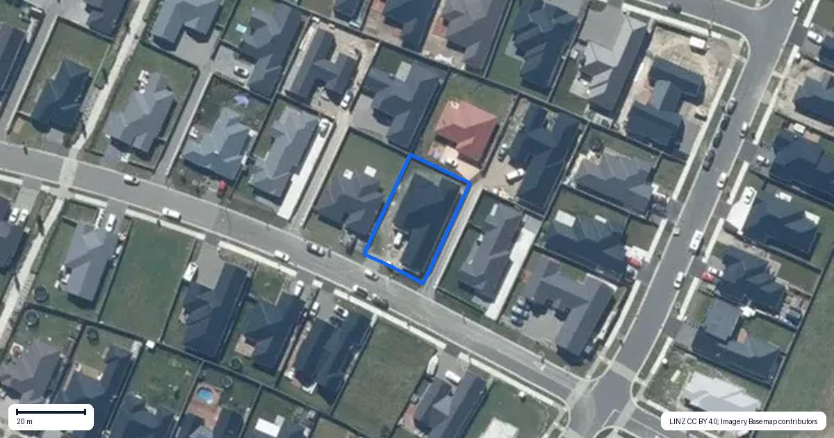 Property context map for 37 Wakeman Drive, Lincoln