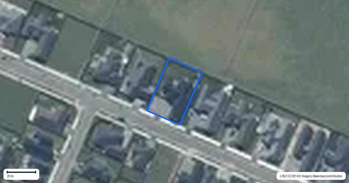 Property context map for 65 Halpin Drive, Lincoln