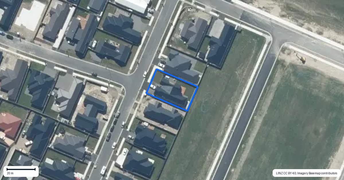 Property context map for 66 Ebenezer Drive, Lincoln