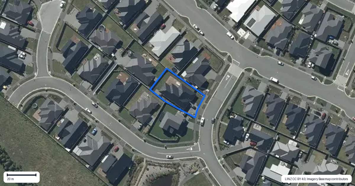 Property context map for 49 Matai Springs Drive, Halswell, Christchurch