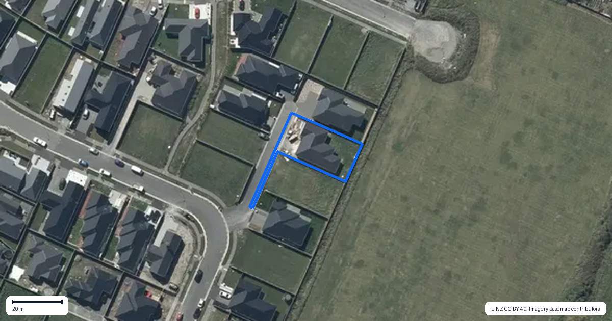 Property context map for 49 Cork Street, Halswell, Christchurch