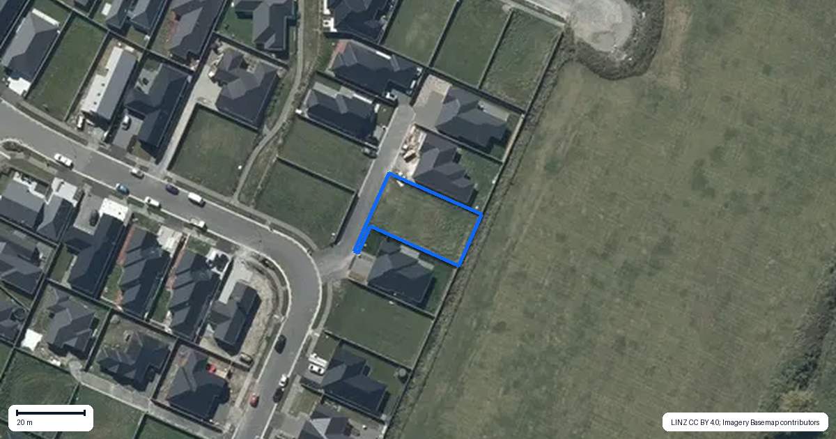 Property context map for 51 Cork Street, Halswell, Christchurch