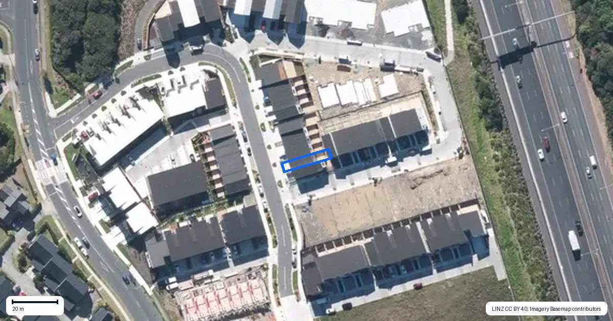 Property context map for 29 Kuaha Road, Massey, Auckland