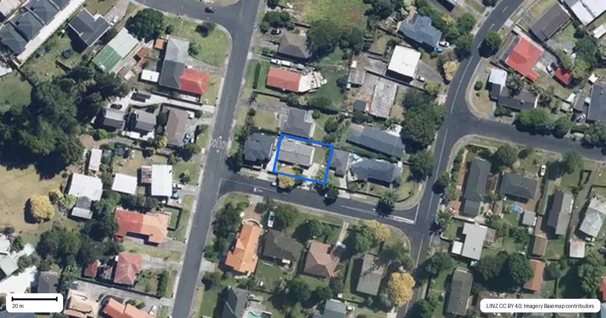 Property context map for 1A Carmel Avenue, Pakuranga Heights, Auckland