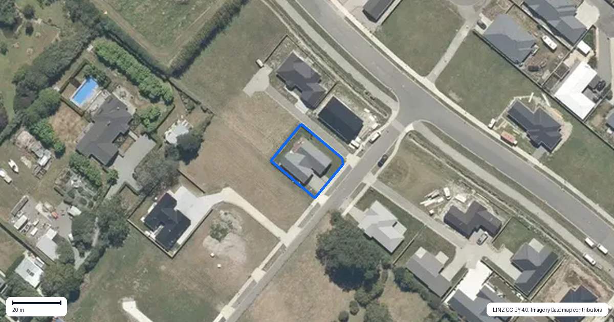 Property context map for 4 Stevens Drive, Greytown