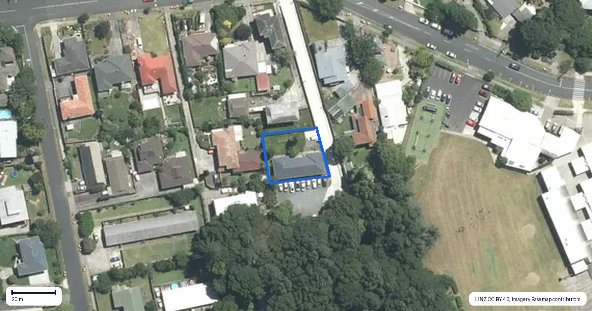 Property context map for 47 Grande Vue Road, Hillpark, Auckland