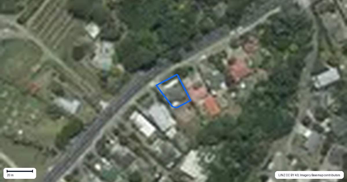 Property context map for 526 West Coast Road, Oratia, Auckland