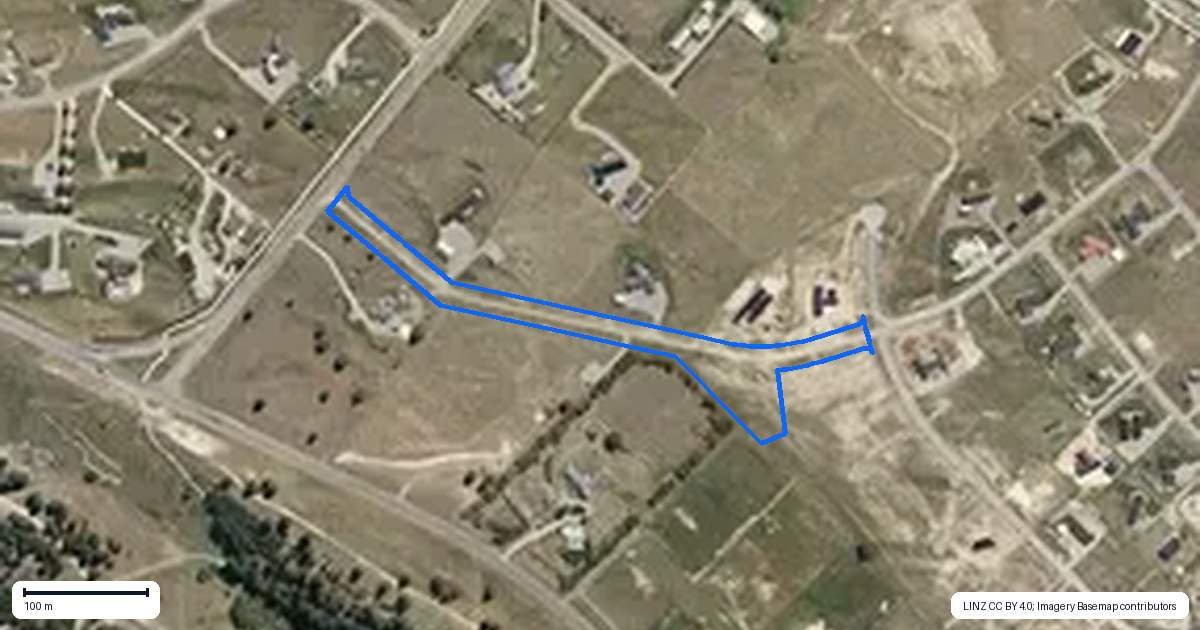 Property context map for 21 Jocks Terrace, Twizel