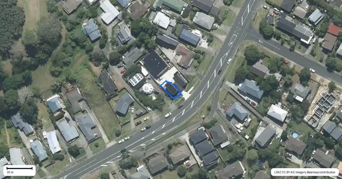 Property context map for 298A Sunset Road, Windsor Park, Auckland