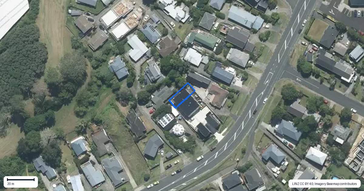 Property context map for 298E Sunset Road, Windsor Park, Auckland