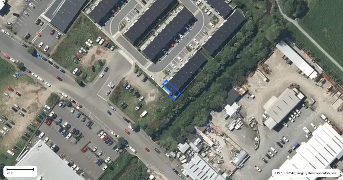 Property context map for 2/10 Trieste Way, Paraparaumu