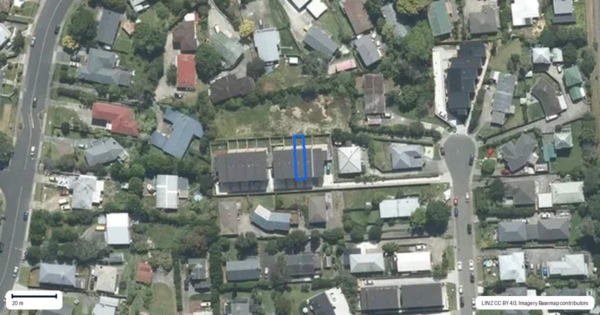 Property context map for 3/28 Ludlow Terrace, Totara Vale, Auckland