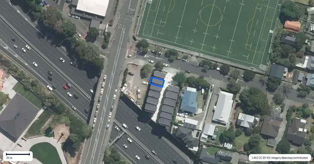 Property context map for 2/36 Seccombes Road, Epsom, Auckland