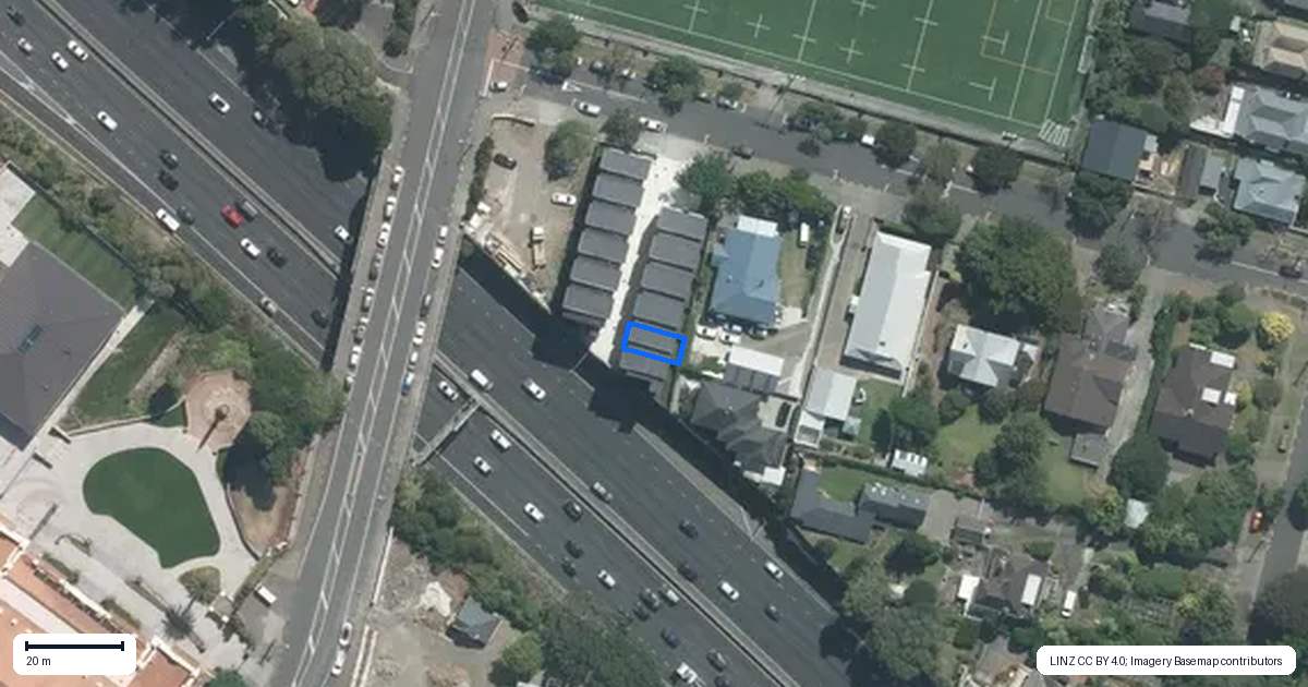 Property context map for 11/36 Seccombes Road, Epsom, Auckland