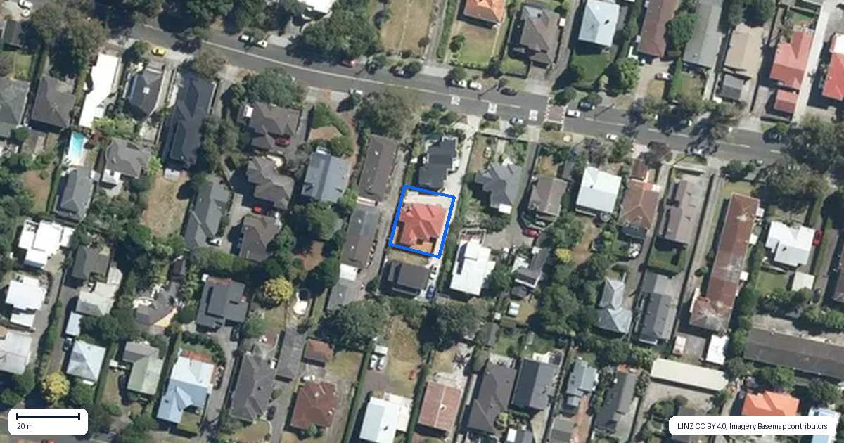 Property context map for 18 Peary Road, Mount Eden, Auckland