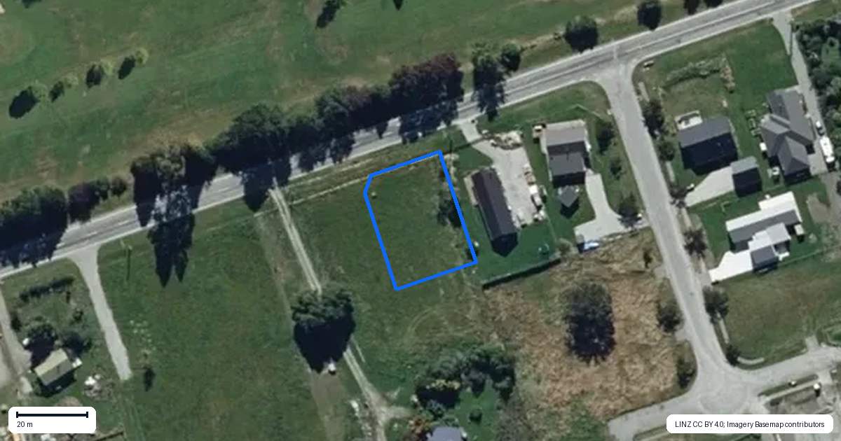 Property context map for 1 Nikau Way, Glenorchy