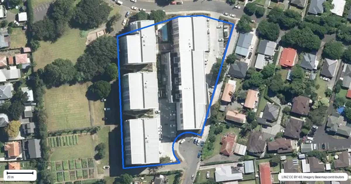 Property context map for 108/9C Jordan Avenue, Onehunga, Auckland
