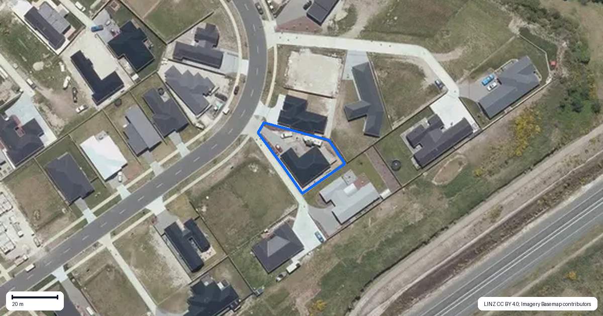 Property context map for 39 Kopakopa Crescent, Wharewaka, Taupo