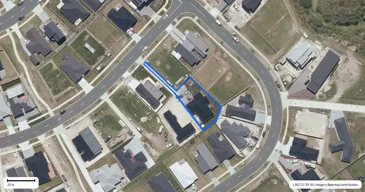Property context map for 48 Makomako Crescent, Wharewaka, Taupo