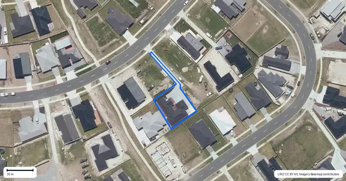 Property context map for 38 Makomako Crescent, Wharewaka, Taupo