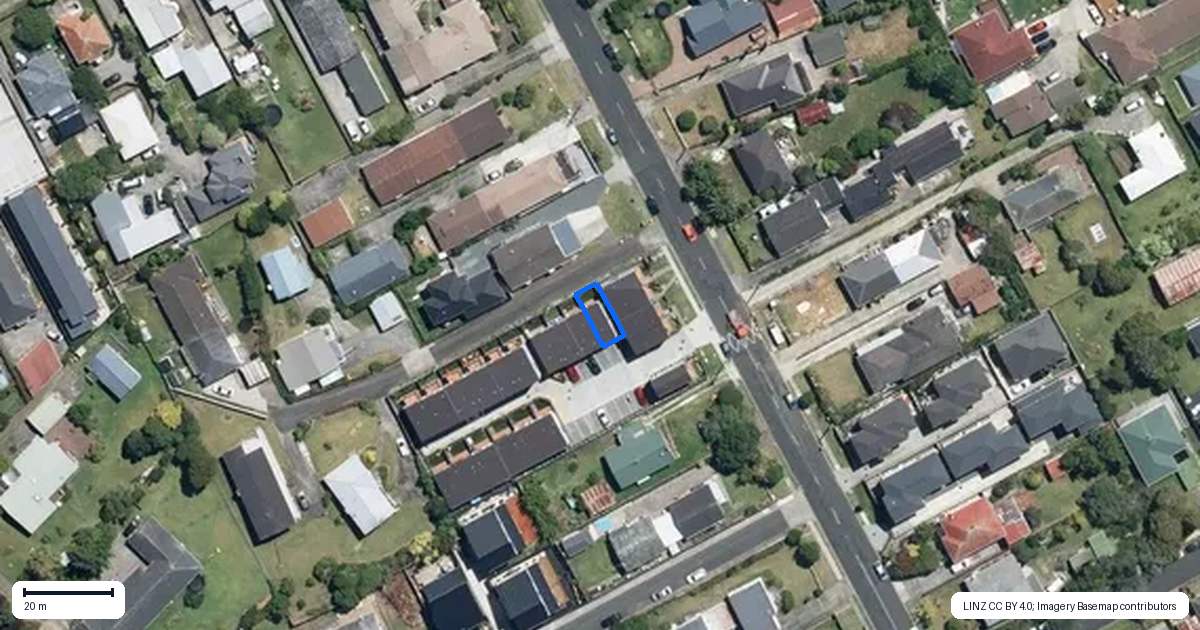 Property context map for 5/17 Parker Avenue, New Lynn, Auckland