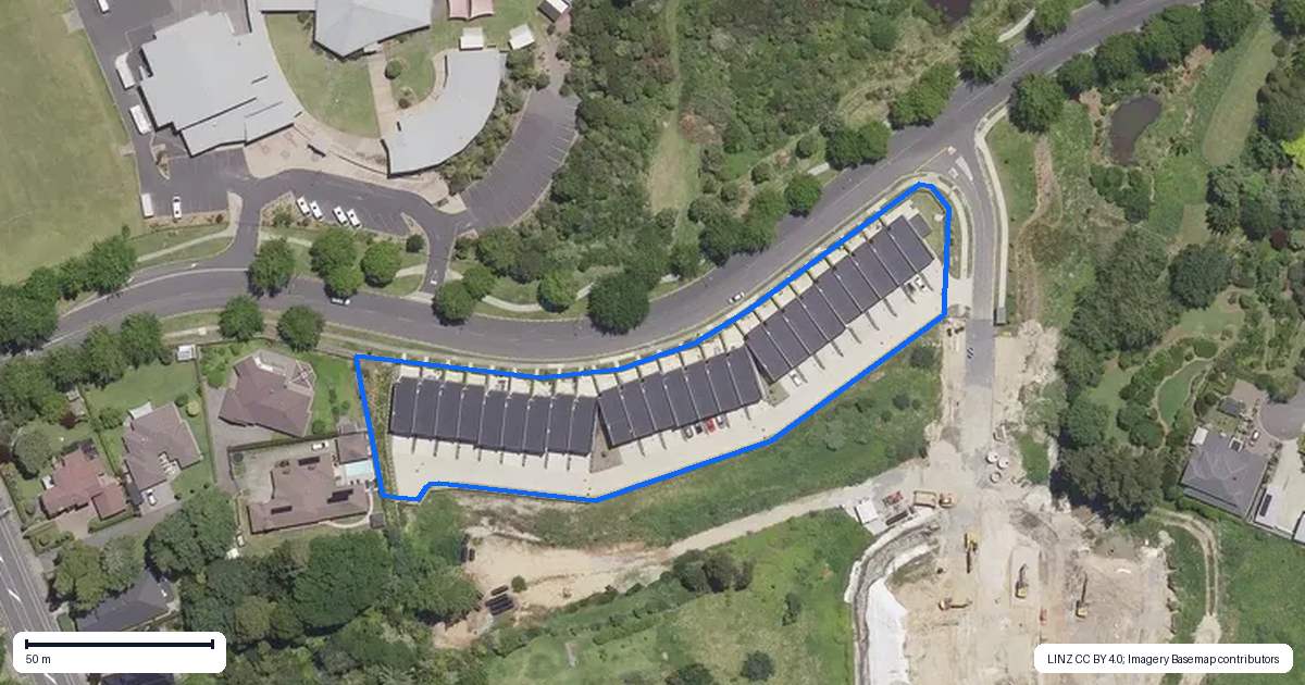 Property context map for 13/12 Westmorland Rise, Bethlehem, Tauranga