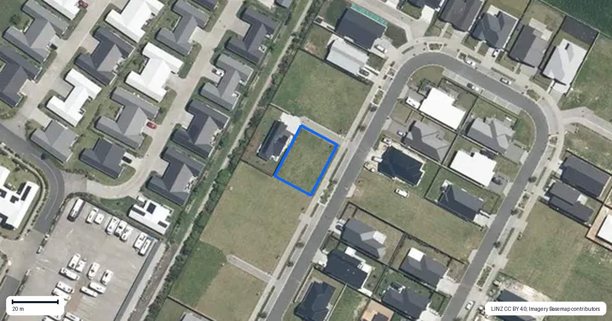 Property context map for 21 Rangitihi Street, Matamata