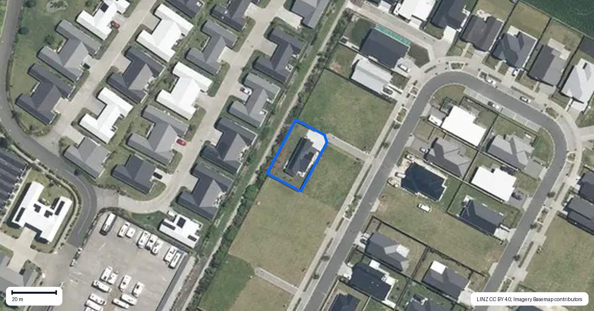 Property context map for 23 Rangitihi Street, Matamata