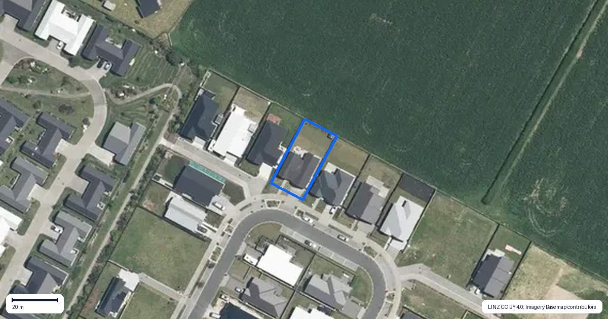 Property context map for 39 Rangitihi Street, Matamata