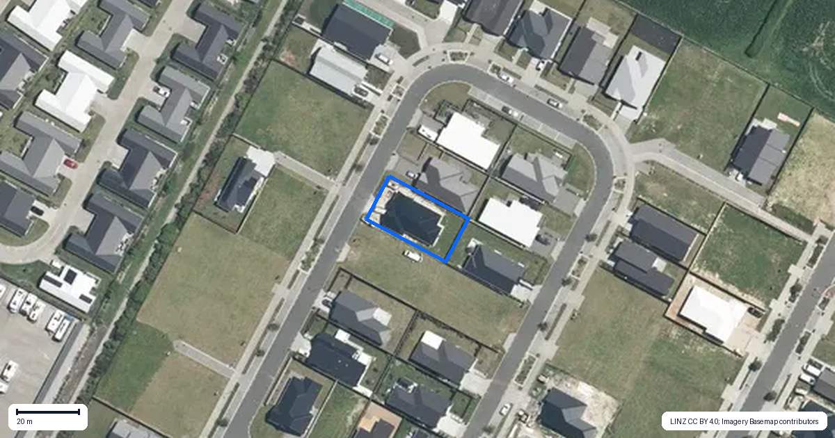 Property context map for 18 Rangitihi Street, Matamata